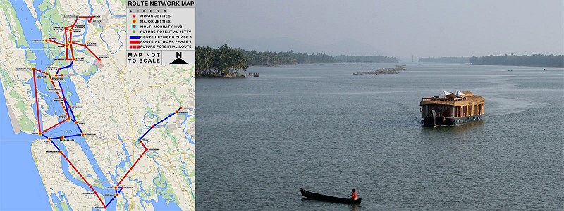 KERALA RIDES THE WAVES –  Kochi set to have the country’s first ‘Water Metro’